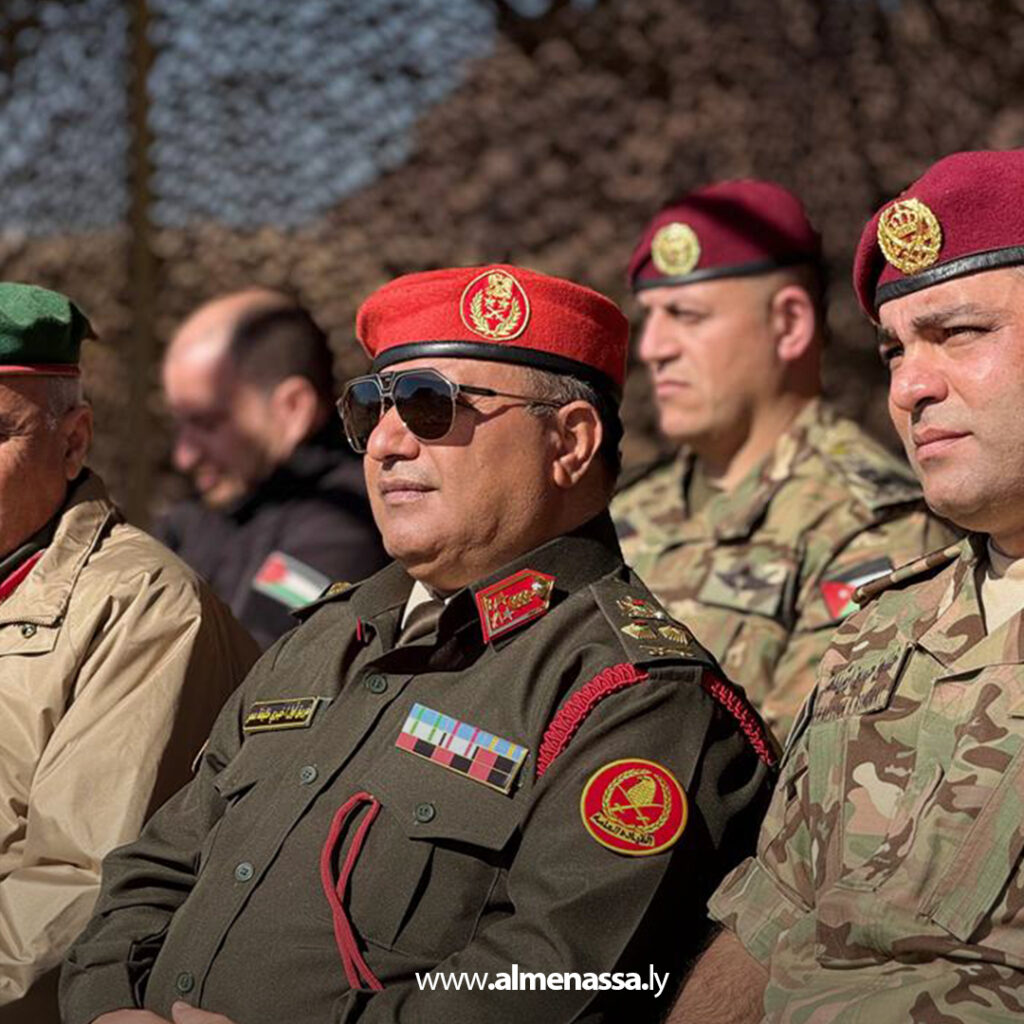 Extra .jpg19 التميمي يحضر تمرينًا تعبويًا بالذخيرة الحية للطلبة والضباط الليبيين في الأردن