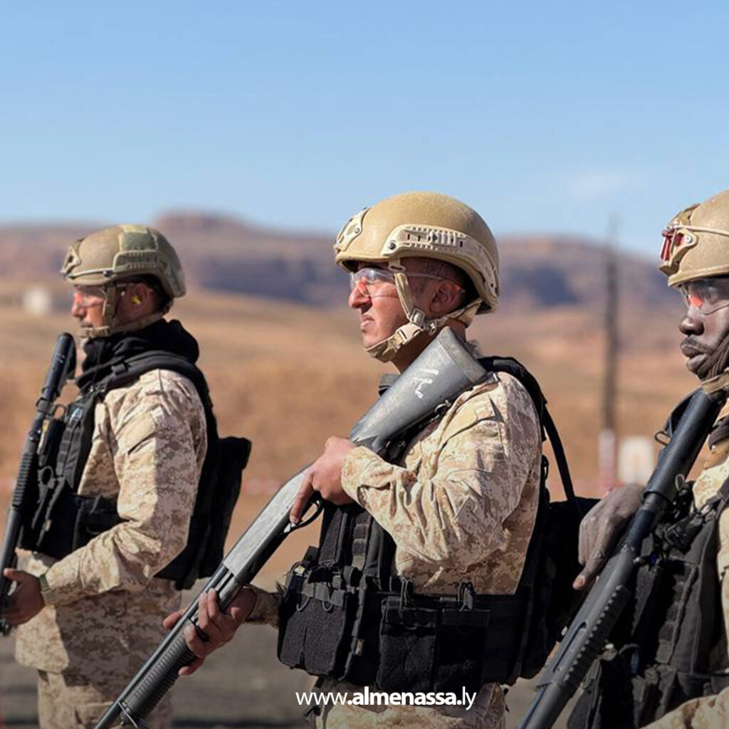 Extra .jpg20 التميمي يحضر تمرينًا تعبويًا بالذخيرة الحية للطلبة والضباط الليبيين في الأردن