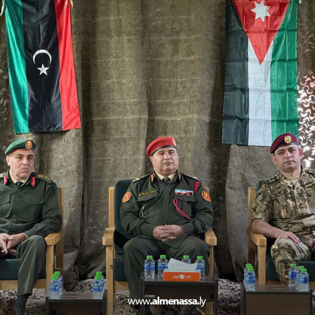 Extra .jpg25 التميمي يحضر تمرينًا تعبويًا بالذخيرة الحية للطلبة والضباط الليبيين في الأردن