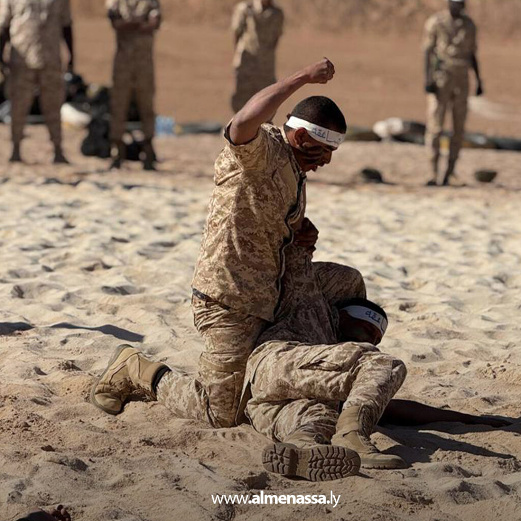 Extra .jpg27 التميمي يحضر تمرينًا تعبويًا بالذخيرة الحية للطلبة والضباط الليبيين في الأردن