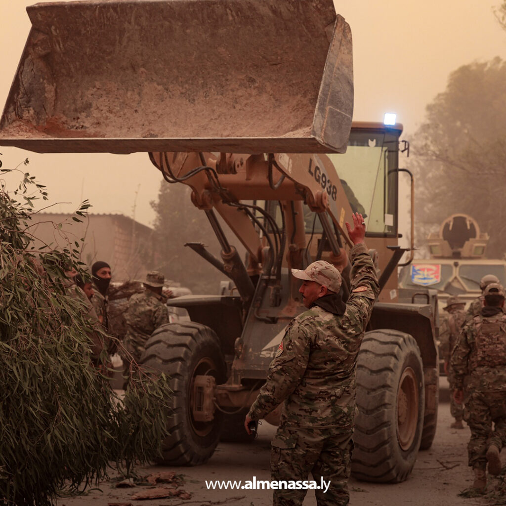 Extra .jpg29 القوات المسلحة تتدخل لمواجهة آثار العاصفة في بنغازي والبيضاء