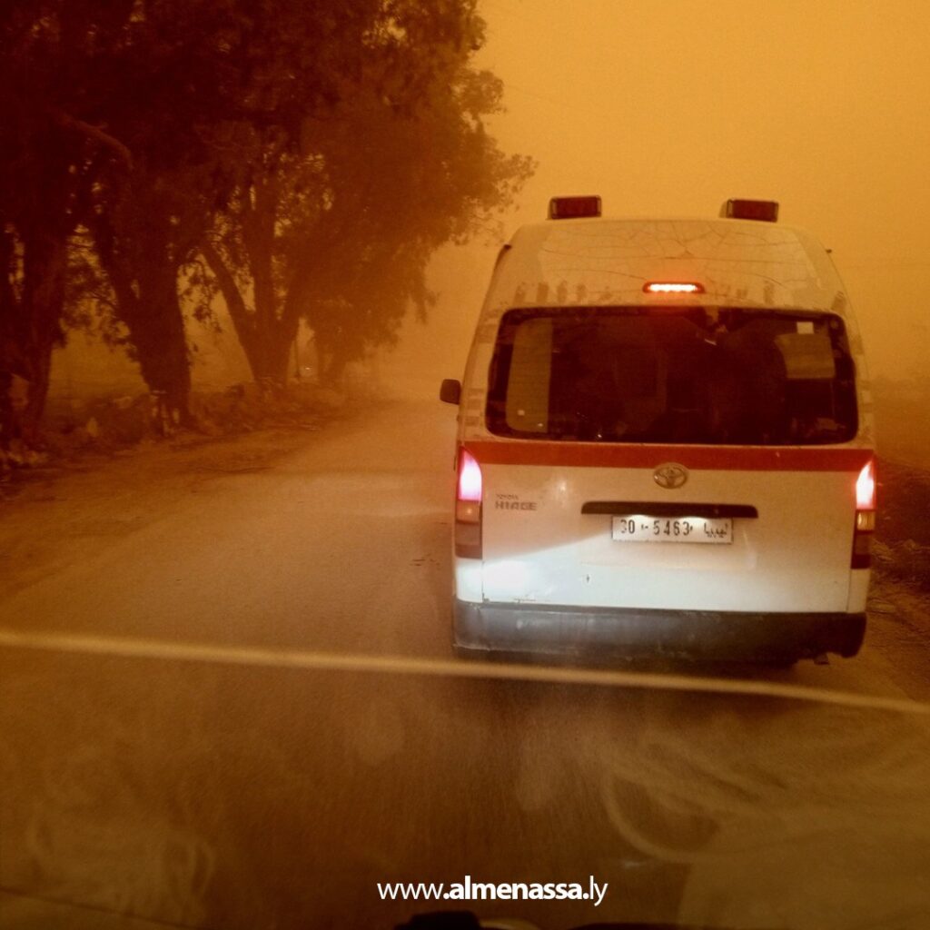 WhatsApp Image 2026 01 20 at 1.25.41 PM 4 الهلال الأحمر الليبي ينفذ سلسلة أنشطة لمواجهة آثار التقلبات الجوية