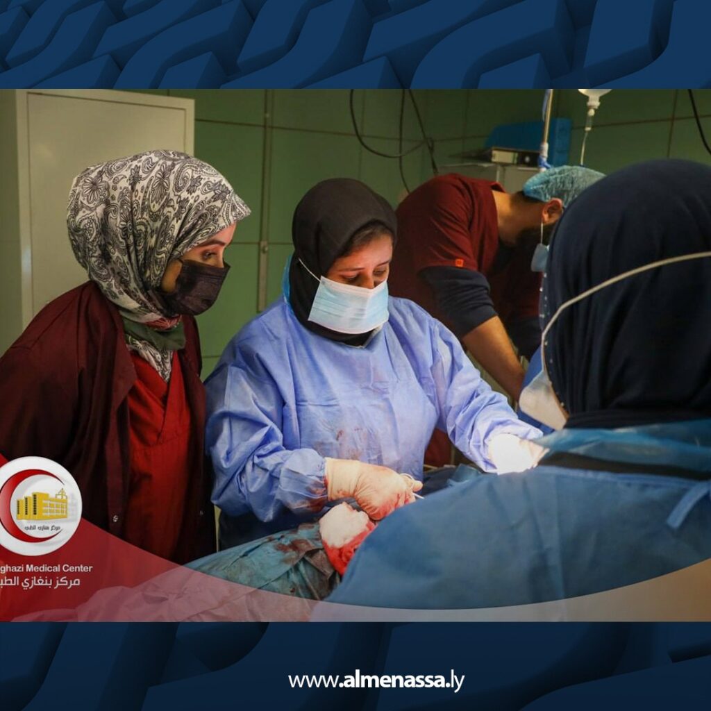WhatsApp Image 2026 01 20 at 9.45.48 PM 1 90 حالة و99 إجراء طبي خلال يومين بقسم النساء والولادة بطبي بنغازي
