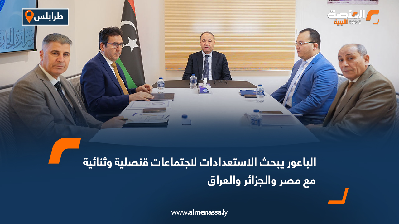 الباعور يبحث الاستعدادات لاجتماعات قنصلية وثنائية مع مصر والجزائر والعراق