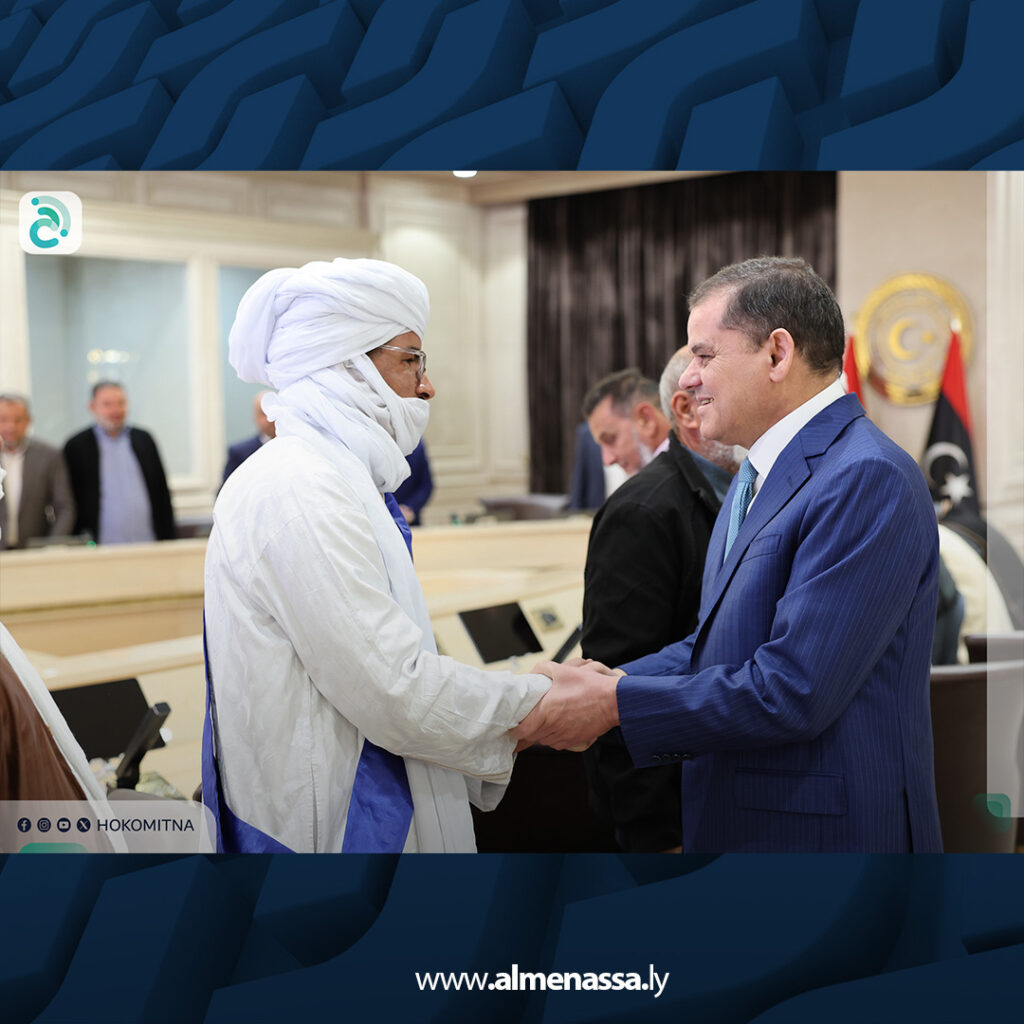 extra Recovered 14.jpg2 14 الدبيبة يبحث مع مخاتير 30 بلدية تطوير الخدمات المحلية