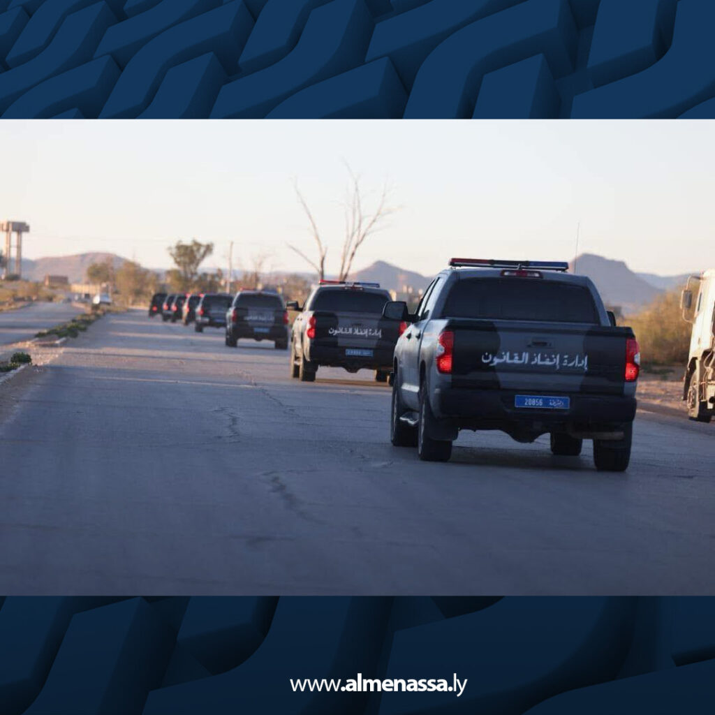 extra Recovered 16 تعزيز الدوريات الأمنية في مزدة لمتابعة حركة نقل البضائع والسلع الغذائية