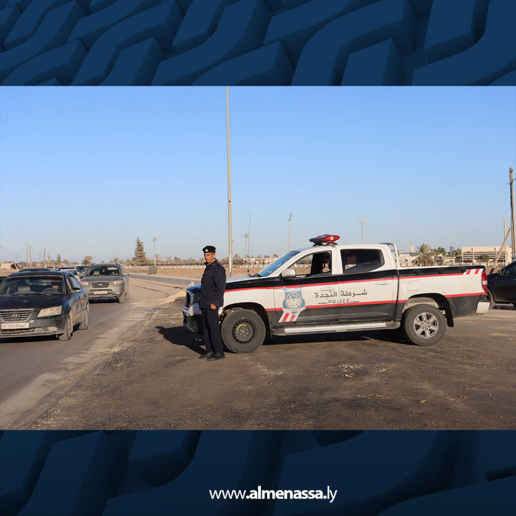 extra Recovered 17 حملة مرورية مستمرة على السيارات غير المزودة بلوحات في الجفارة والعزيزية