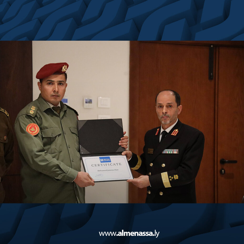 extra Recovered 2.jpg14 2 النمروش يشهد تخريج ضباط وضباط صف في دورات اللغة الإنجليزية بالتعاون مع بريطانيا