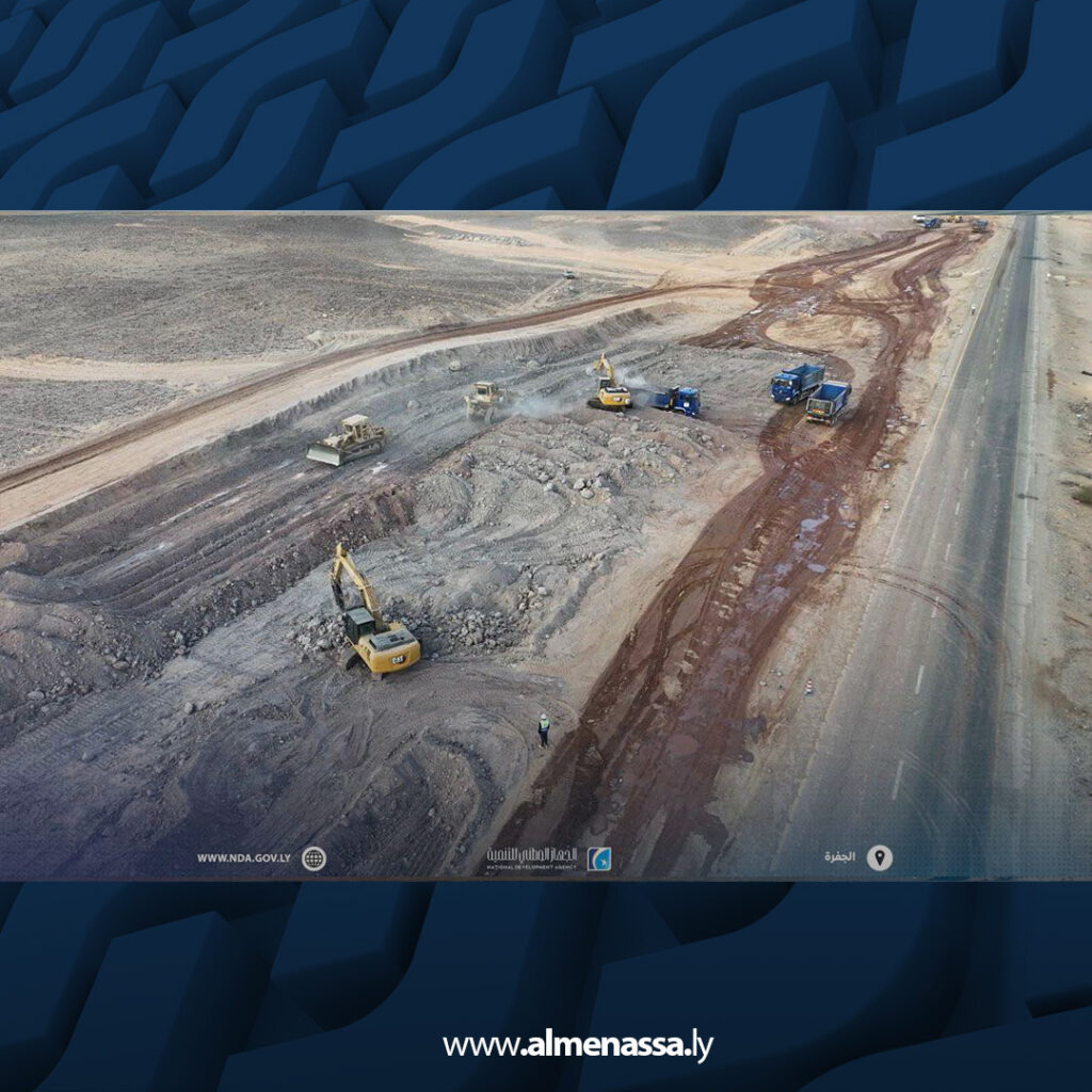 extra Recovered 21.jpg3 21 أعمال الطريق الدولي سرت سوكنة سبها تتقدم بوتيرة منتظمة ضمن رؤية 2030