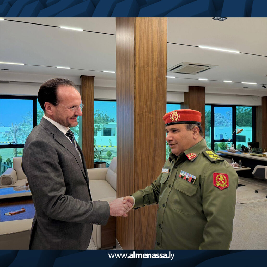extra Recovered 33.jpg1 33 الفريق أول خيري التميمي يبحث مع القنصل العام اليوناني تعزيز التعاون الثنائي بين ليبيا واليونان