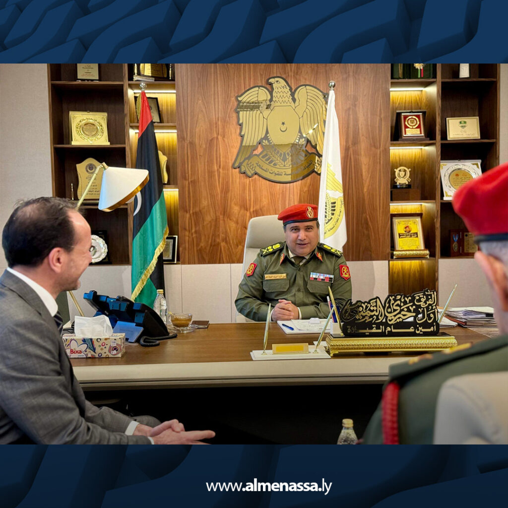 extra Recovered 36 الفريق أول خيري التميمي يبحث مع القنصل العام اليوناني تعزيز التعاون الثنائي بين ليبيا واليونان