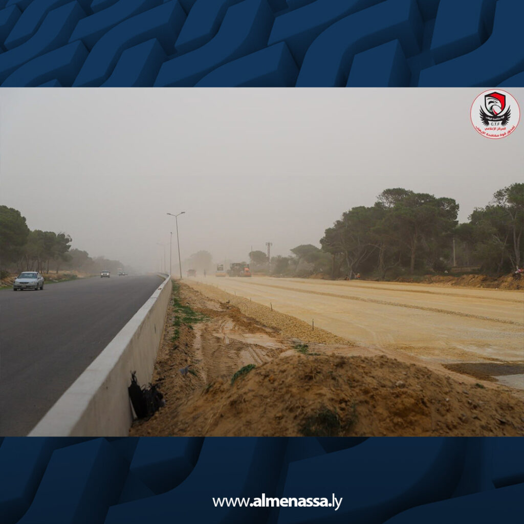 extra Recovered 38.jpg3 38 تحذير مروري على الطريق الساحلي الغربي بسبب الأتربة وتحويلة أمام معسكر تاجوراء