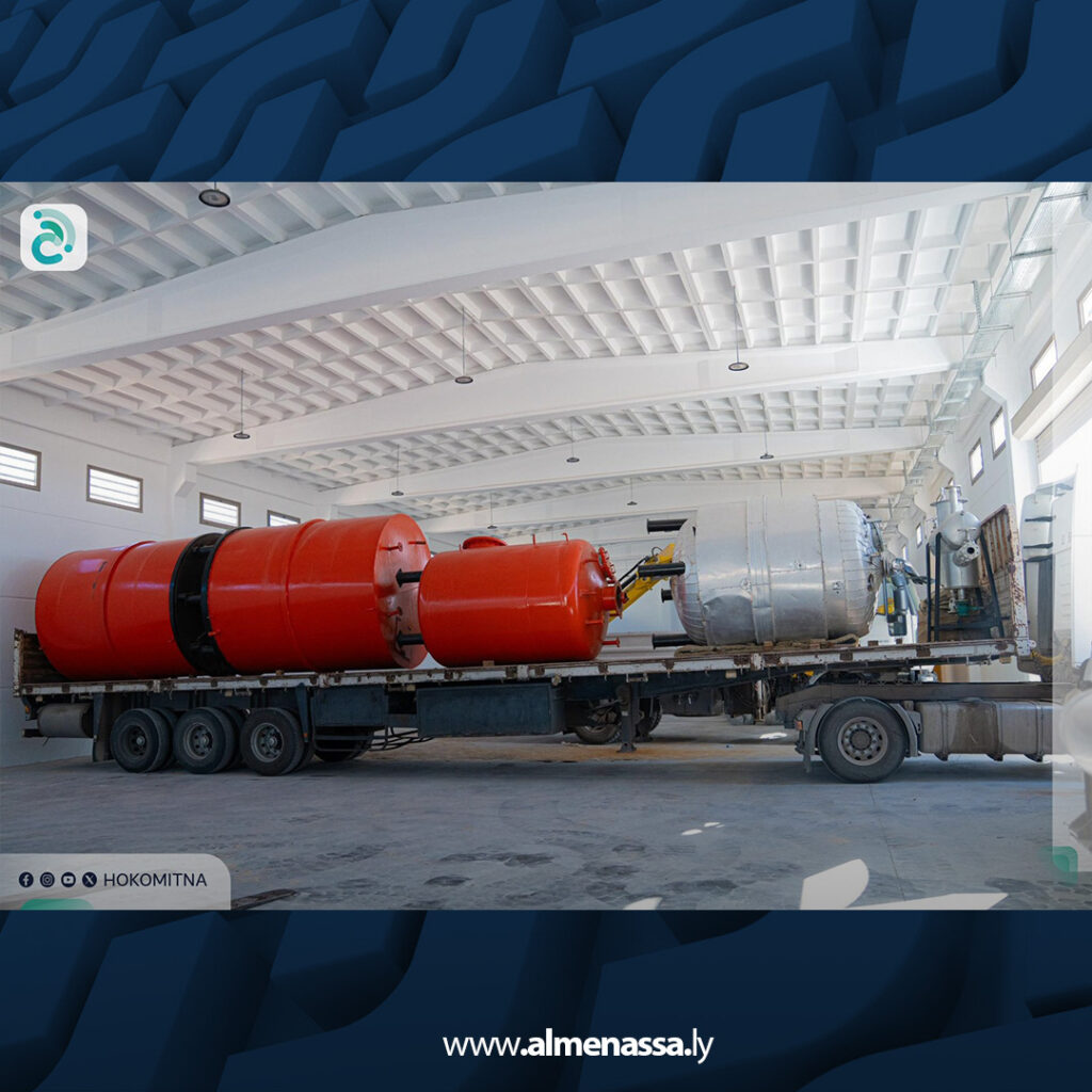 extra Recovered 40.jpg2 40 مصنع المذيبات وزيوت المواد البترولية بمصراتة يدخل مرحلة التركيب استعدادا للتشغيل