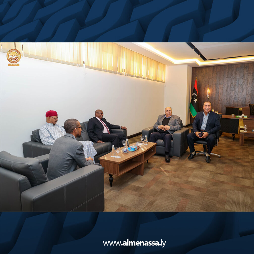 Extra 1.jpg15 1 رئيس ديوان مجلس النواب يبحث مع سفير تشاد آفاق العلاقات الثنائية ويؤكد عمق الروابط التاريخية