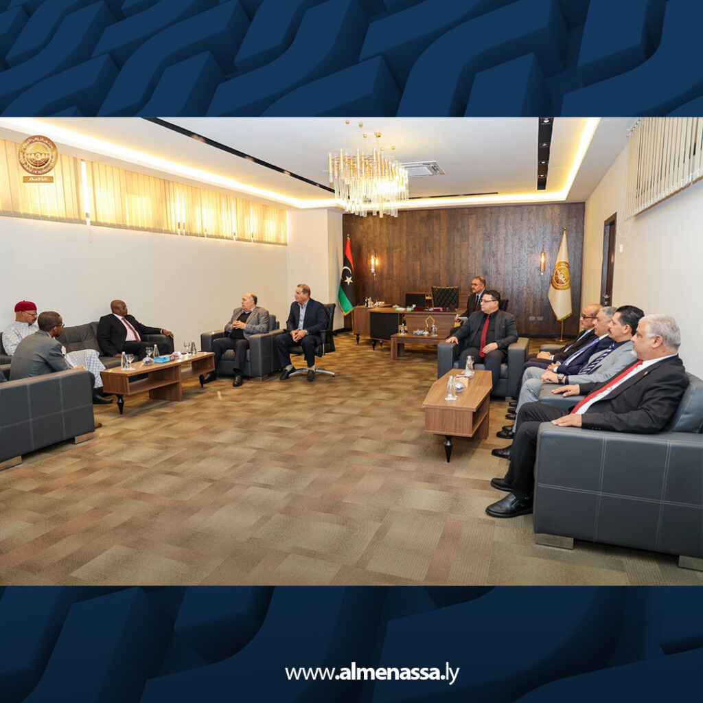 Extra 1.jpg17 1 رئيس ديوان مجلس النواب يبحث مع سفير تشاد آفاق العلاقات الثنائية ويؤكد عمق الروابط التاريخية