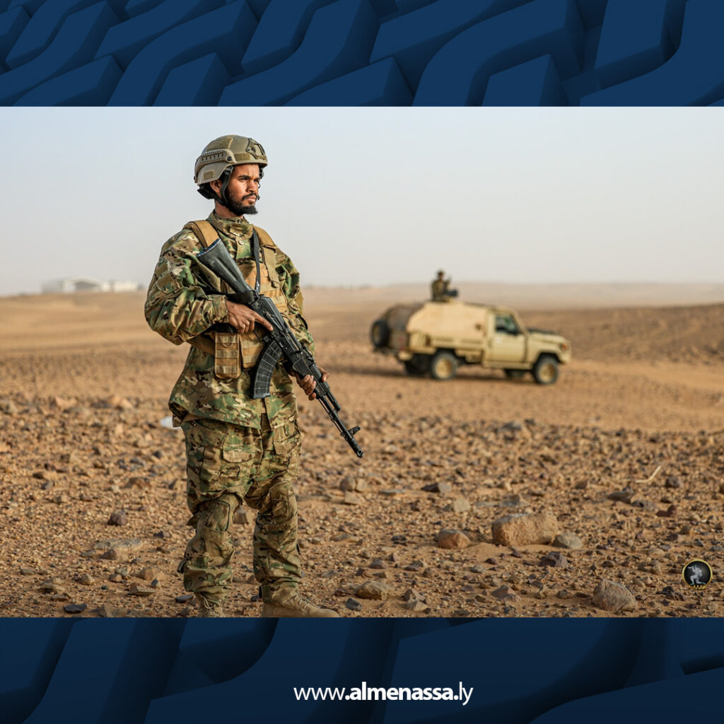 Extra 1.jpg19 1 رئيس الأركان العامة يتفقد تمركزات القوات المسلحة قرب منفذ التوم