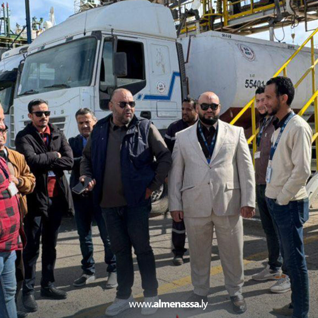 Extra 114 شركة البريقة: جولة ميدانية لمتابعة مرافق غاز الطهي والإمداد بطرابلس