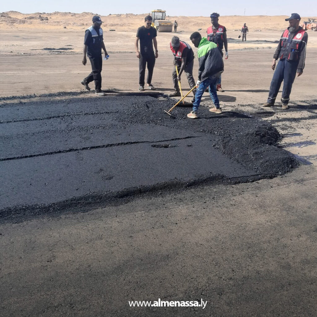 Extra 125 انتهاء أعمال صيانة مهبط مطار الكفرة الدولي تمهيدًا لإعادة تشغيله