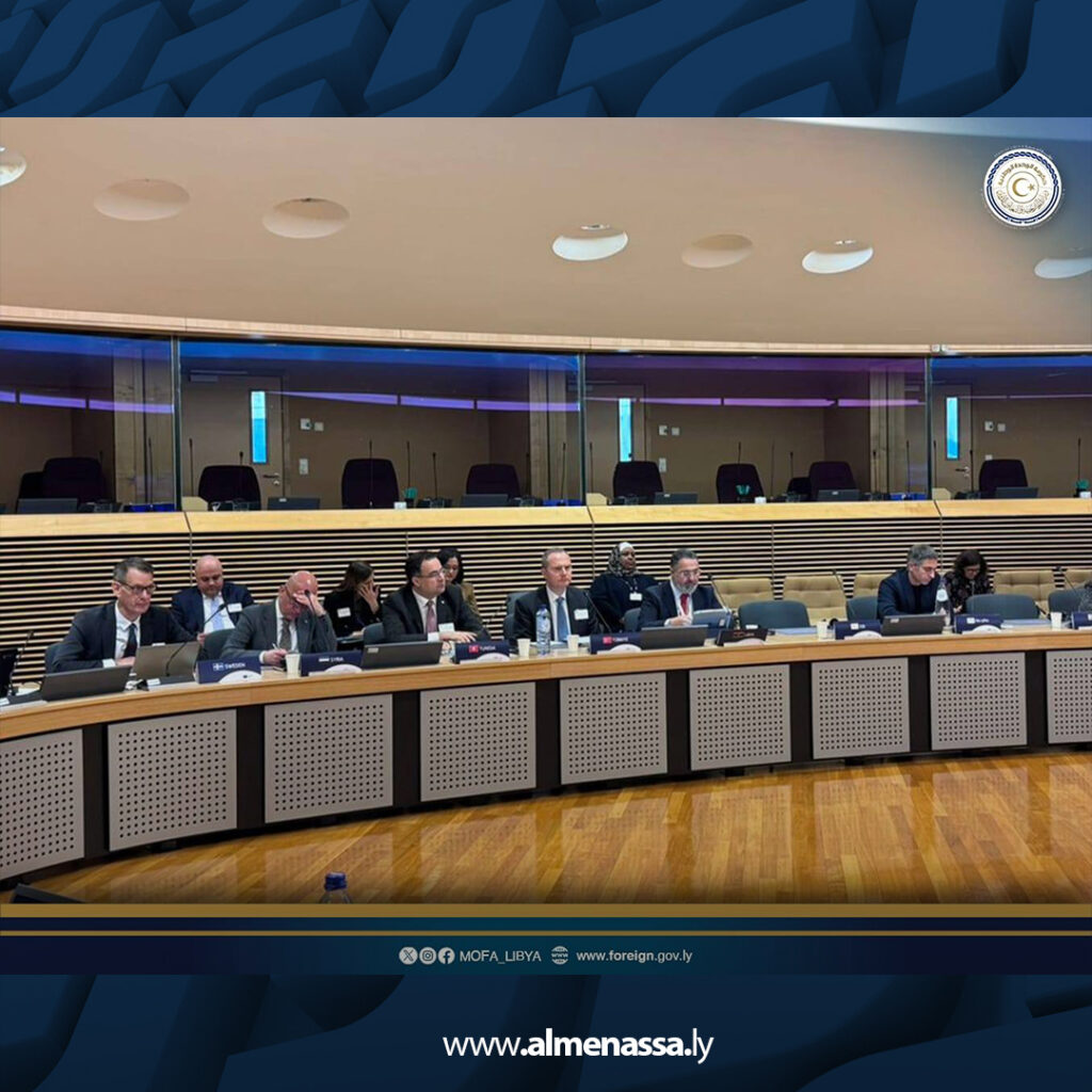 Extra 157 سفير ليبيا لدى الاتحاد الأوروبي يشارك في اجتماع كبار الموظفين للاتحاد من أجل المتوسط ببروكسل