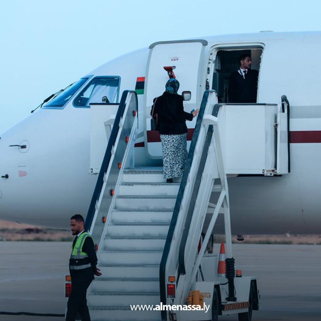 Extra 16.jpg111 16 وصول وانطلاق أولى الرحلات الرسمية عبر مطار خليج سرت الدولي