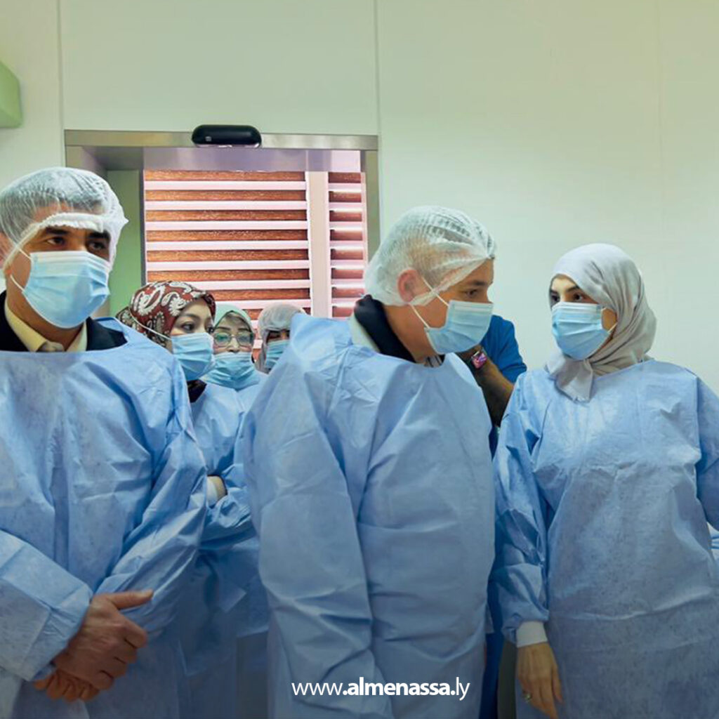 وفد من وزارة الصحة يتفقد مستشفى العيون بطرابلس ضمن خطة الـ100 يوم 2 Extra 202