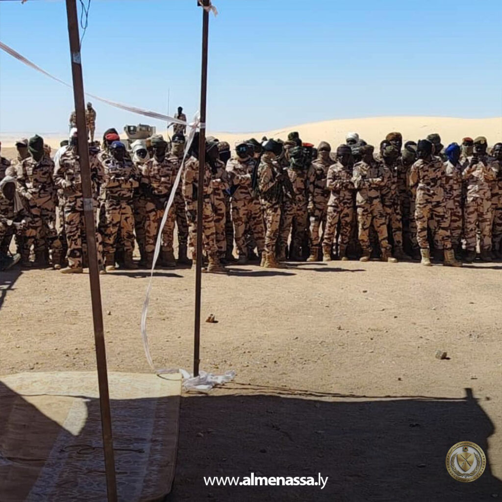 اجتماع بين القوات المسلحة الليبية والتشادية عند النقطة 35 لتفعيل آلية عمل مشتركة بين القيادات 9 Extra 23.jpg9 23