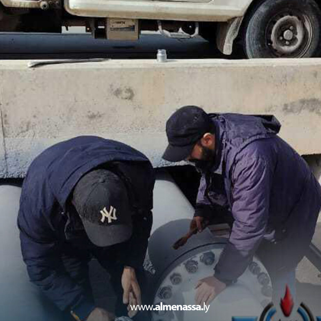 Extra 26.jpg1 26 شركة البريقة: مشروع خزان رقم (504) بمستودع الزاوية يقترب من مراحل التشغيل النهائية