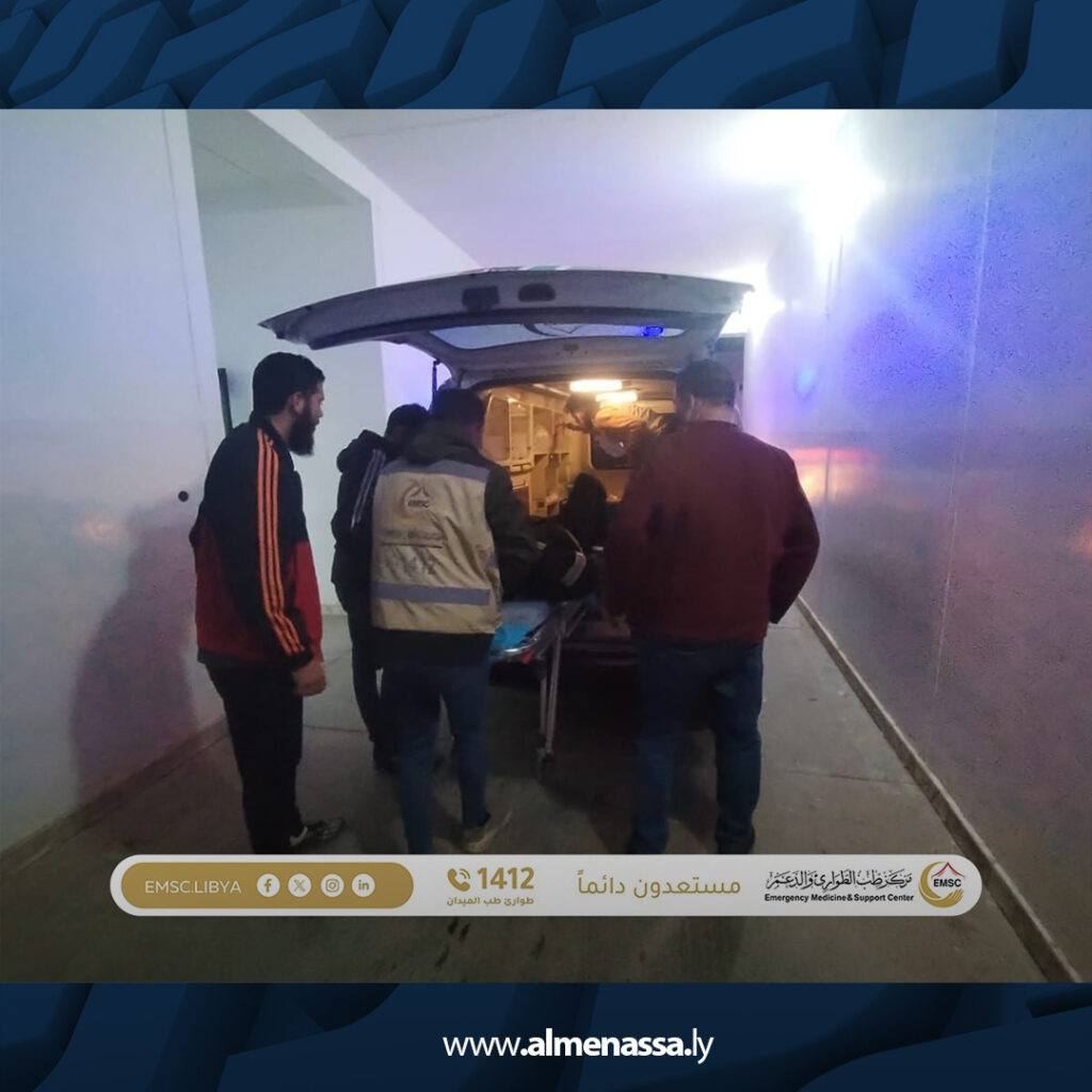 Extra 41 حريق ضخم بمجمع فلامينقو في بني وليد يتسبب بإصابات واختناقات