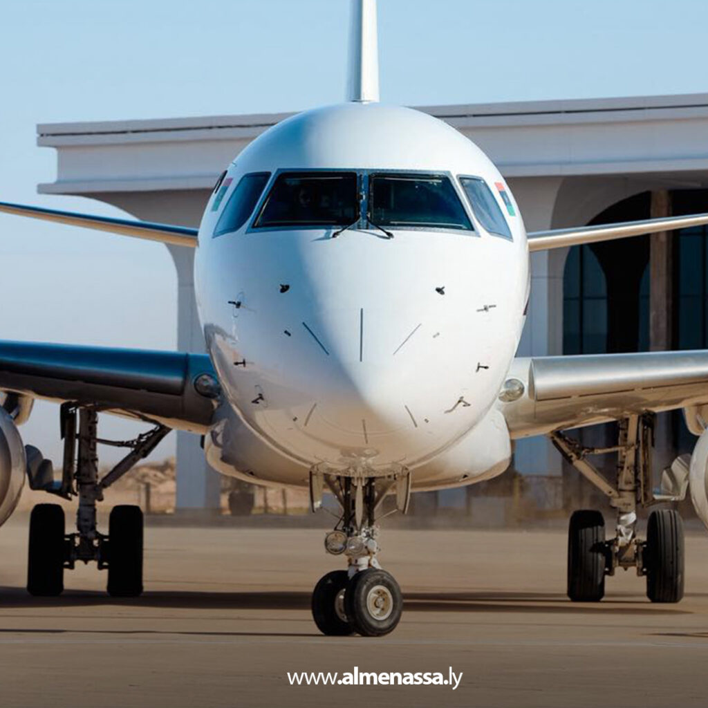 Extra 50.jpg11 50 وصول وانطلاق أولى الرحلات الرسمية عبر مطار خليج سرت الدولي