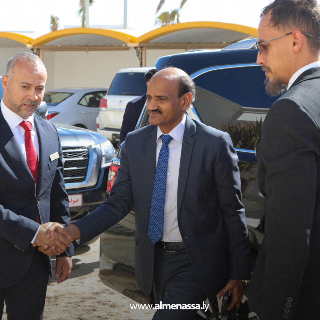 Extra 78.jpg1 78 عقيلة صالح يبحث مع سفير الهند تعزيز العلاقات الثنائية ودعم مشاريع التنمية في ليبيا