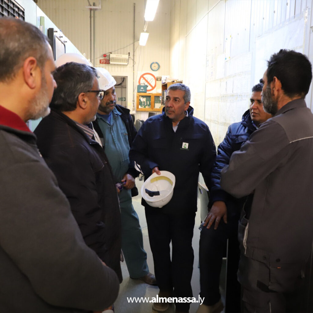 Extra 85 شركة الخليج العربي: تفقد ميداني لحقلي مسلة والنافورة لمتابعة سير العمليات