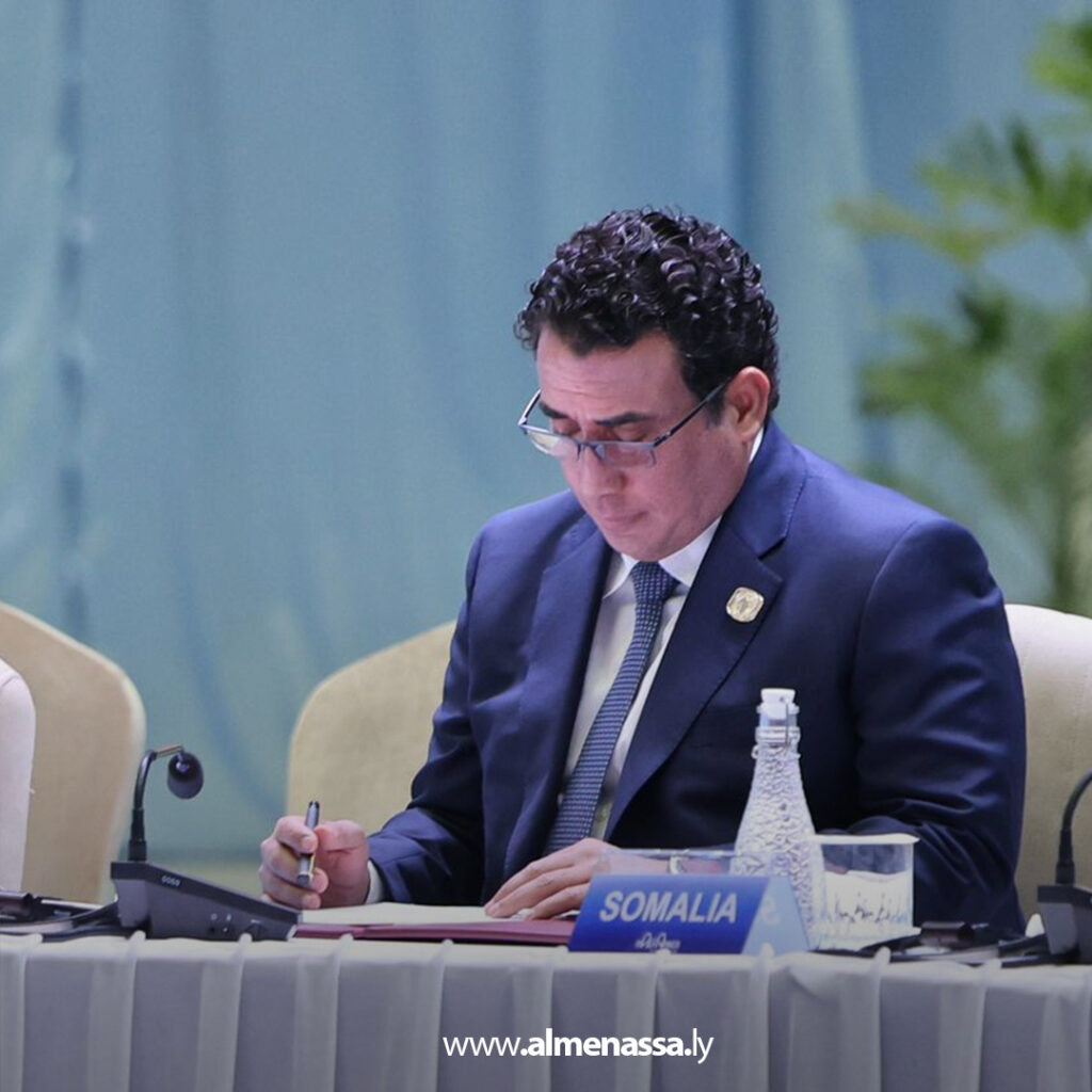 Extra 13.jpg3 13 المنفي يشارك في أعمال القمة الإفريقية الإيطالية بأديس أبابا