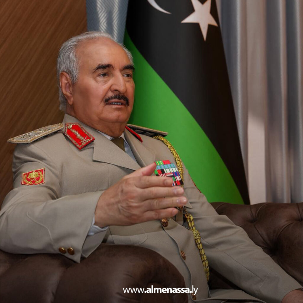 Extra 6.jpg4 6 القائد العام يستقبل بعثة الأمم المتحدة لدعم العملية السياسية في ليبيا