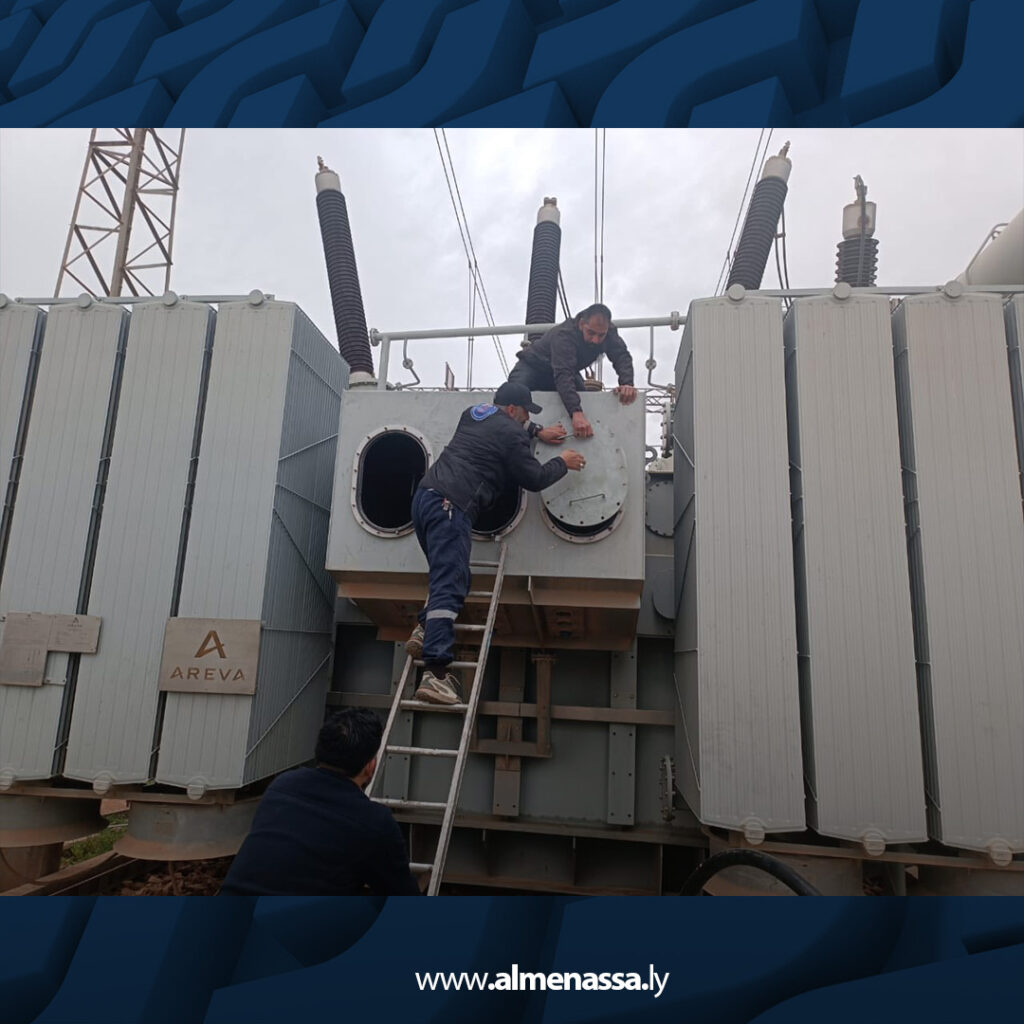 extra Recovered 14 استكمال ربط مغذيات محطة المرج الجديدة وعودة الاستقرار التدريجي للشبكة الكهربائية