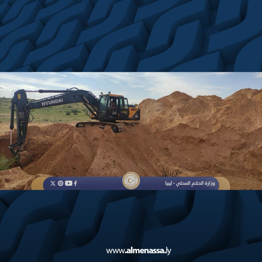 وزارة الحكم المحلي تواصل تنفيذ مشروع حفر الخلايا بالمكب النهائي في بلدية الزاوية الجنوب 1 extra Recovered 53.jpg2 53