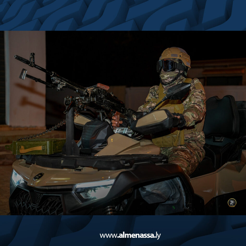 مسير ليلي لوحدات لواء سبل السلام في الكفرة يؤكد الجاهزية والانضباط 2 extra Recovered 59.jpg3 59