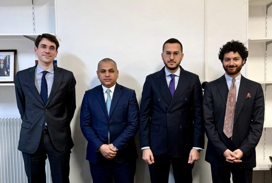 01 1 المؤسسة الليبية للاستثمار تبحث في باريس آليات إدارة الأموال الليبية المجمدة والحفاظ على قيمتها