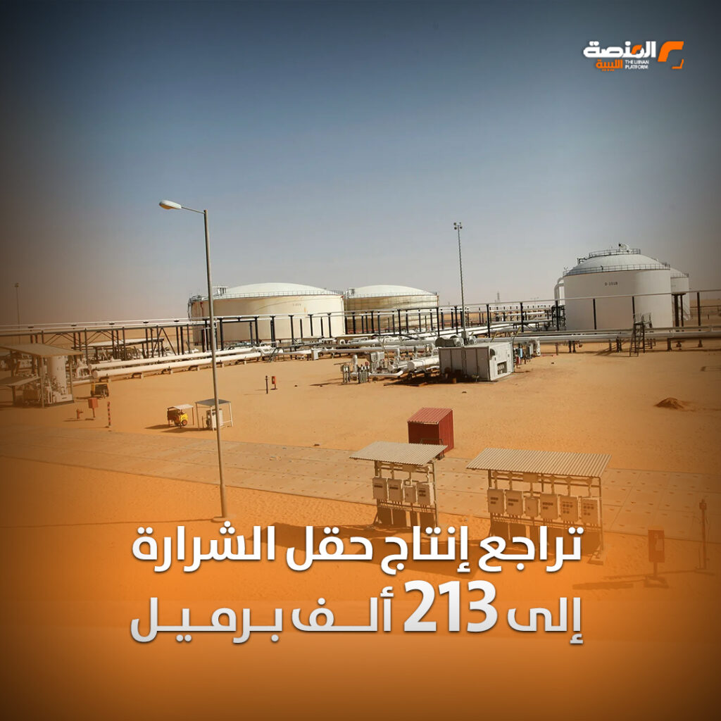 04 copy 3 حقل الشرارة عصب صناعة النفط في ليبيا بـ23.6% من إجمالي الإنتاج اليومي للنفط
