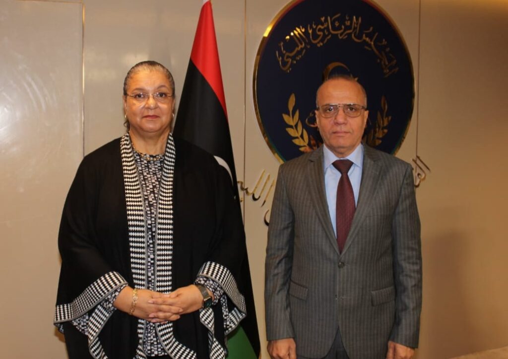 644876324 1366818042153470 6089852694575126612 n تيته تبحث مع اللافي التطورات السياسية والاقتصادية وتطلعّه على مستجدات الحوار المهيكل