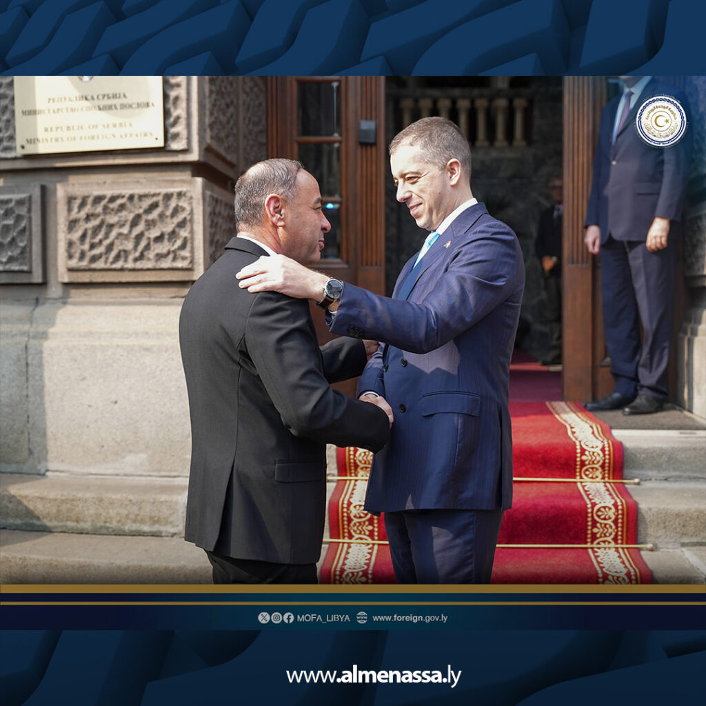 Extra 1.jpg4 1 مباحثات ليبية صربية في بلغراد لبحث تطوير العلاقات الثنائية وتفعيل التعاون في التعليم والطيران والخدمات القنصلية