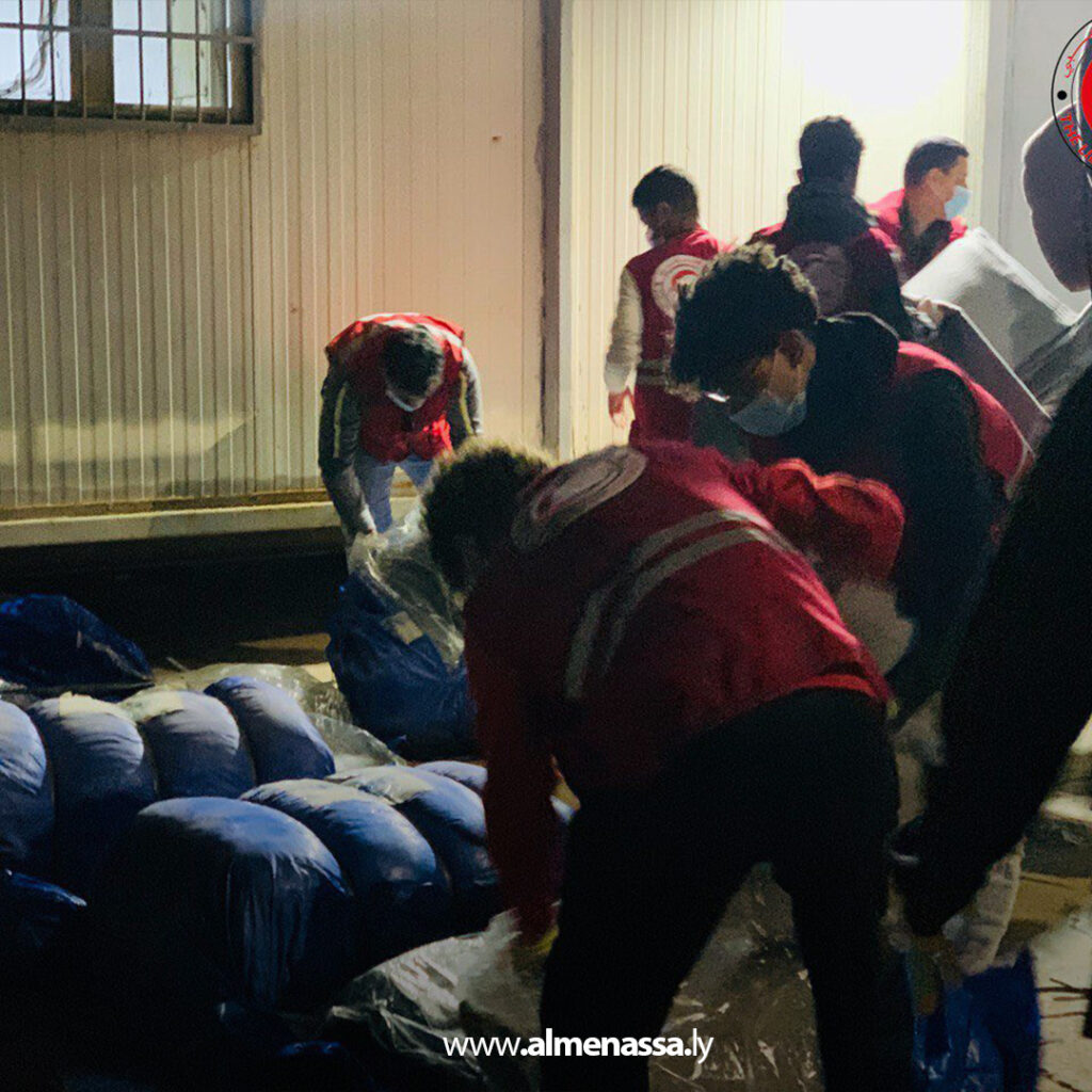 Extra 10 الهلال الأحمر ينقذ 116 مهاجراً من ثلاثة مراكب قبالة سواحل طبرق