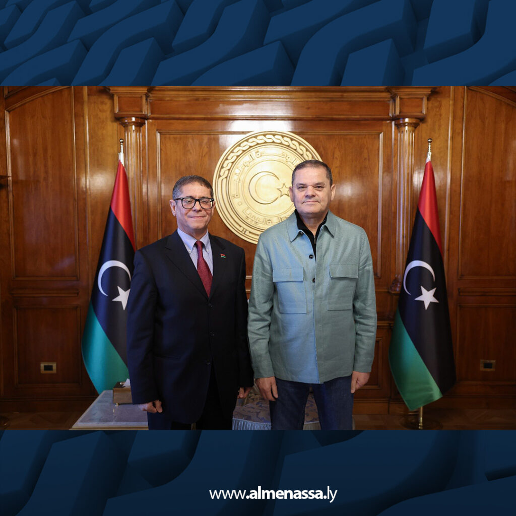 Extra 15 الدبيبة يستقبل وزير شؤون المهجرين وحقوق الإنسان الجديد ويبحث أولويات المرحلة المقبلة