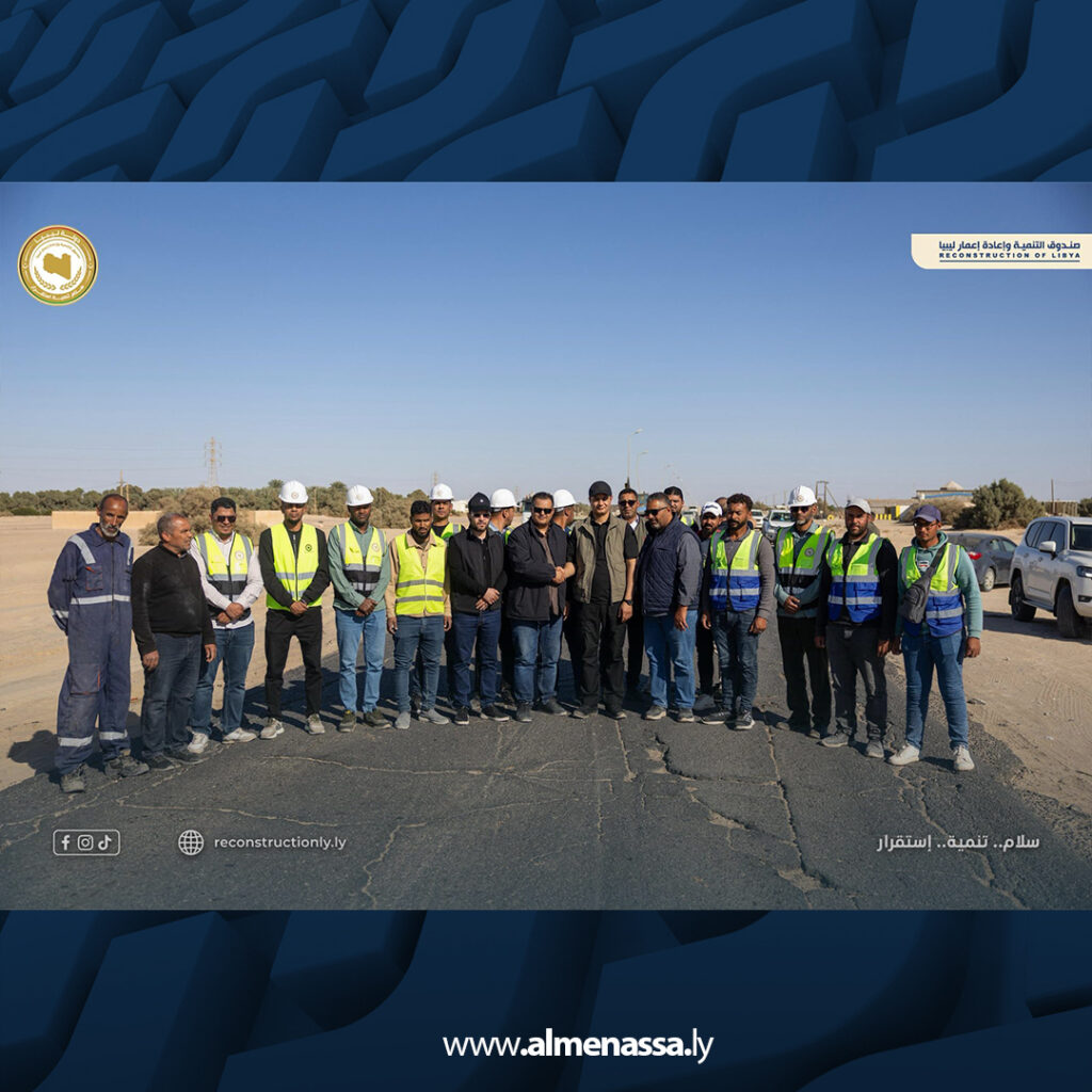 Extra 22 جولة ميدانية لمدير عام صندوق التنمية في مدن الواحات لمتابعة المشاريع وتحديد أولويات المرحلة المقبلة