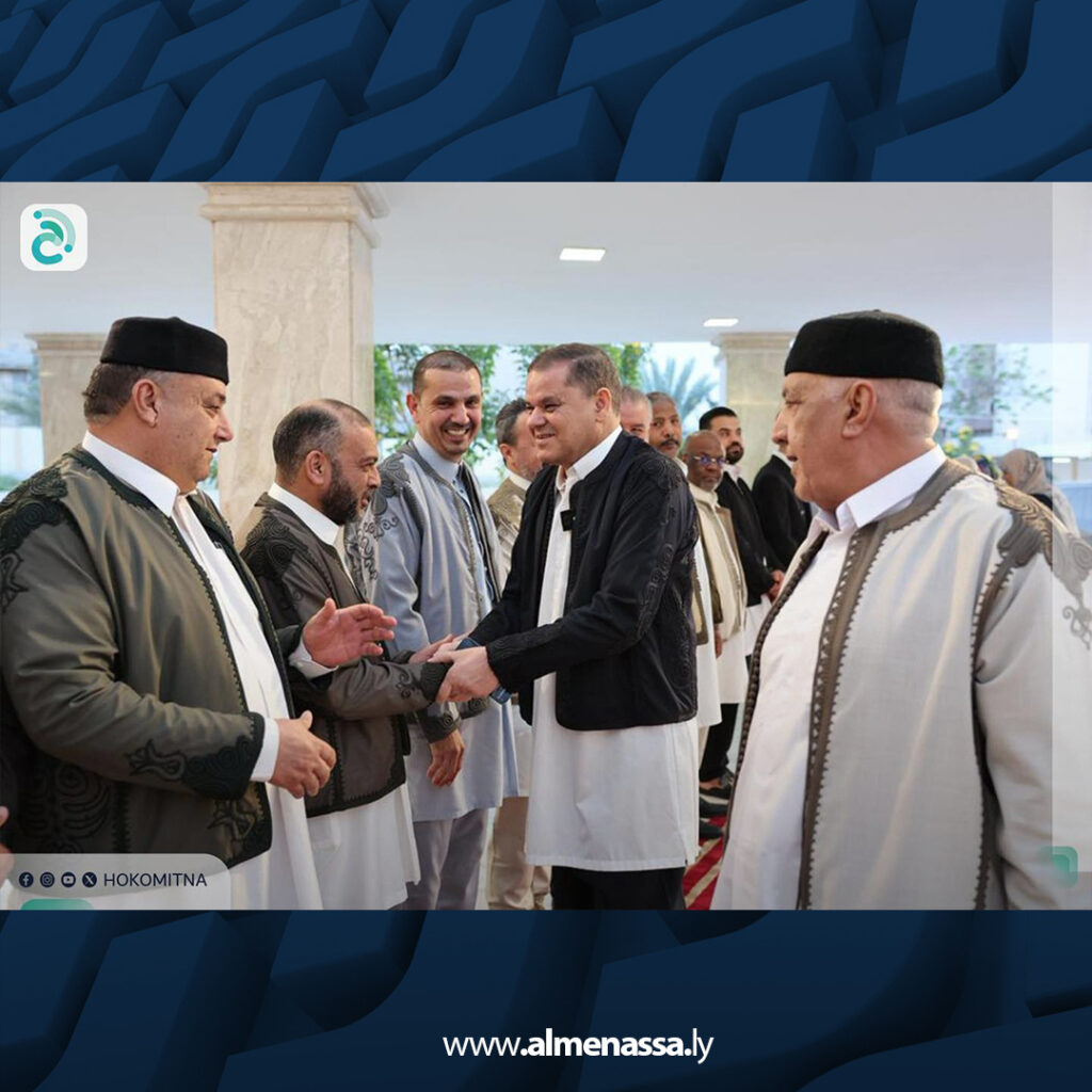 Extra 25 الدبيبة يشارك نزلاء دار الوفاء للمسنين مأدبة إفطار ويؤكد استمرار دعم مؤسسات الرعاية الاجتماعية