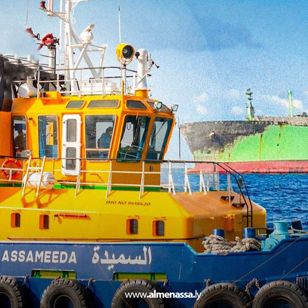 Extra 103 المنطقة الحرة بمصراتة: تدخل عاجل لضمان سلامة ناقلة الغاز الروسية