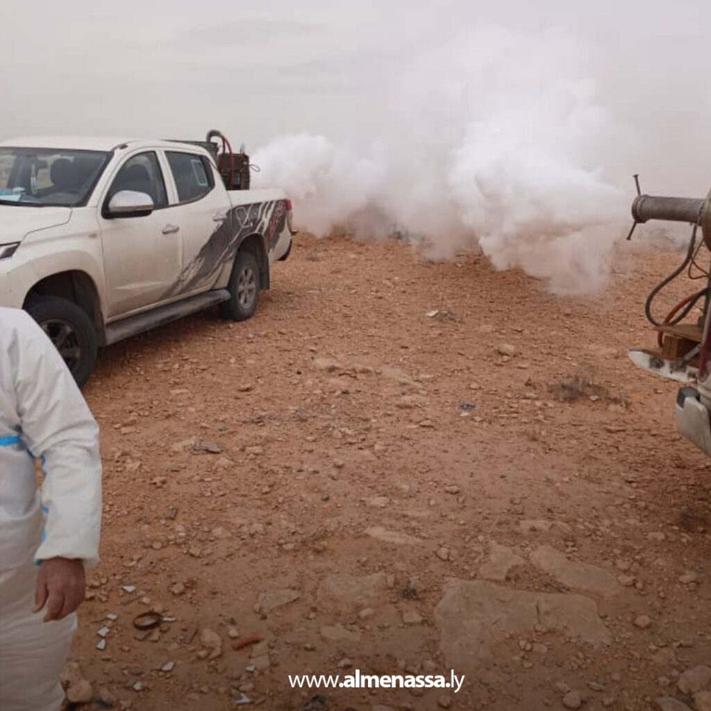 Extra 11 وزارة الحكم المحلي: حملات رش وقائية لمكافحة البعوض في غريان