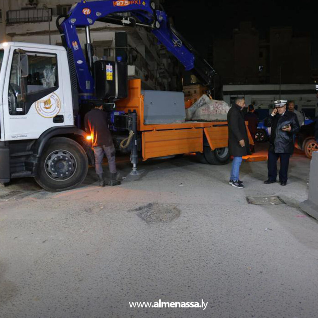 Extra 121 أمن طرابلس: إغلاق مؤقت لشارع المأمون لإجراء أعمال صيانة