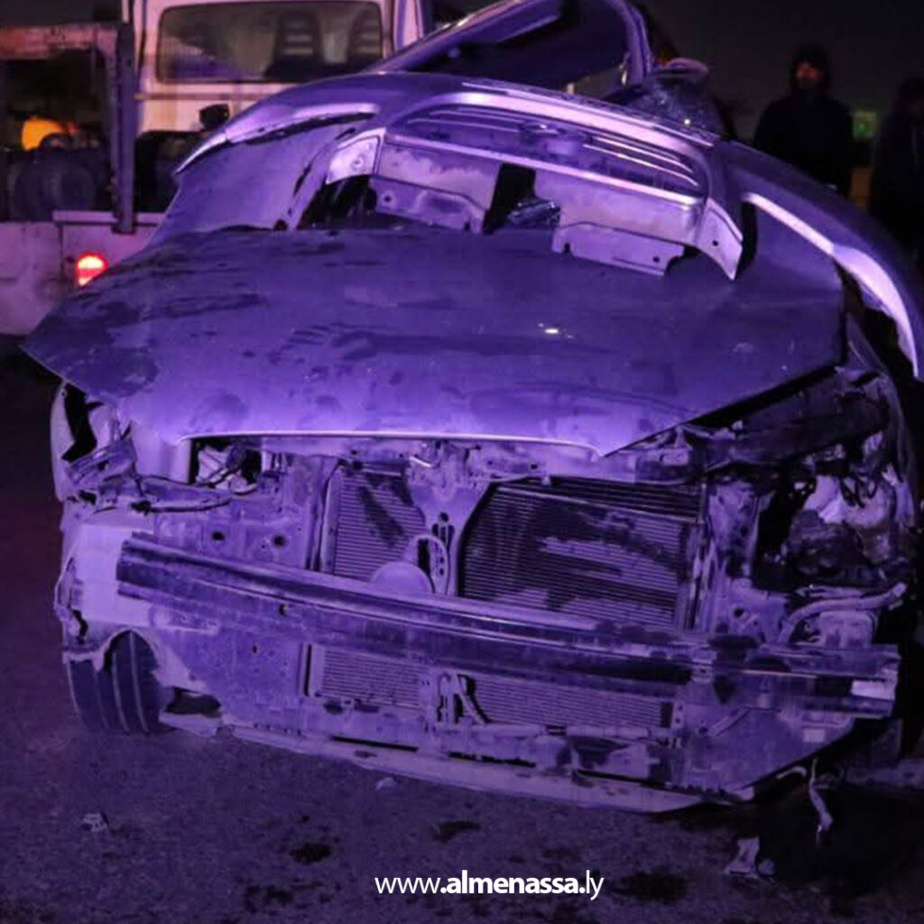 Extra 139.jpg1 139 وفاة وإصابة في حادث بطريق الشط وضبط مركبة هاربة في طرابلس