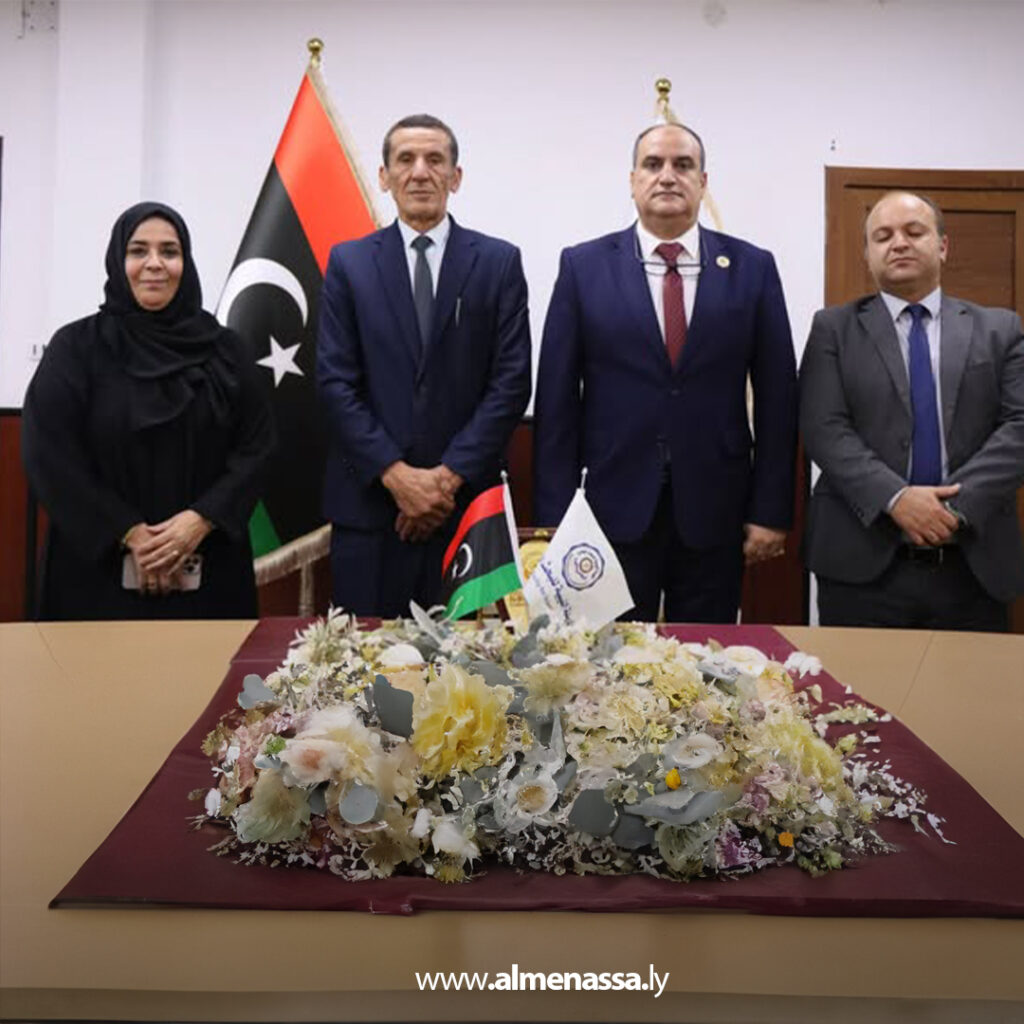 Extra 16.jpg3 16 توقيع اتفاقية تعاون علمي بين الهيئة الليبية للبحث العلمي والجامعة الأسمرية