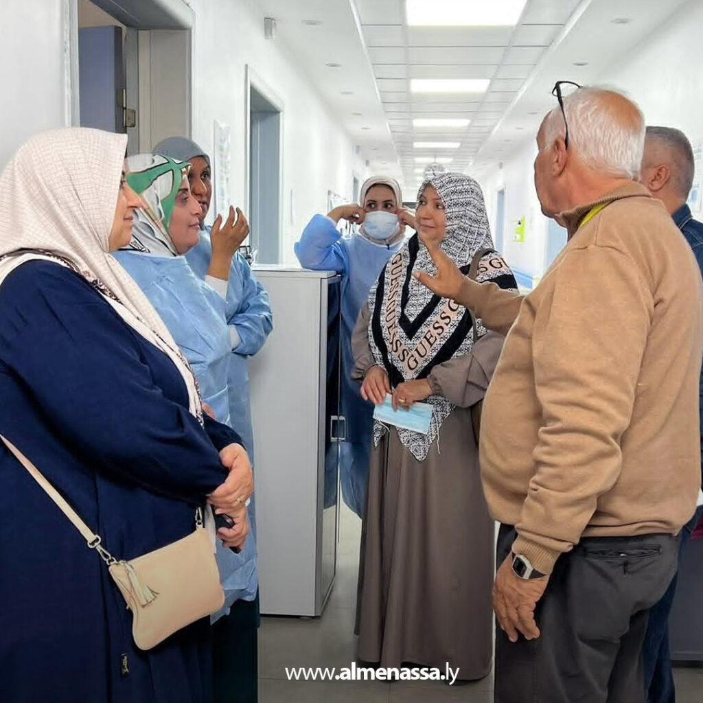 Extra 18 وزارة الصحة تتابع خدمات التمريض بمستشفى الجلاء